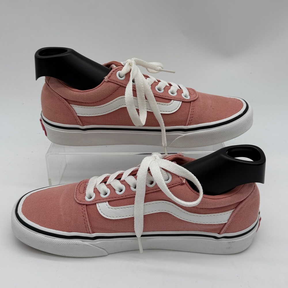VANS Ward Canvas Shoes Women’s Size 6 Tropical Peach Sneakers Skate Low Tops - Picture 2 of 15